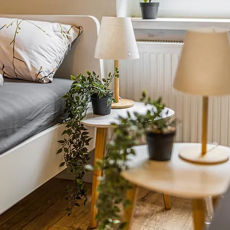 Lh Apartments 3-Schlafzimmer Hauptbahnhof Halle Lägenhet *